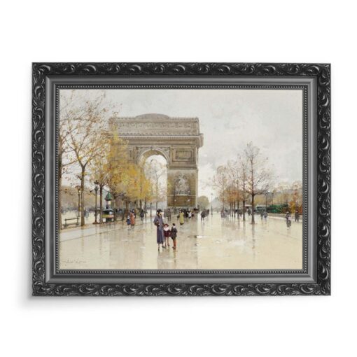 Eugene Galien-Laloue Łuk triumfalny Paryż 70x50 wydruk na płótnie CANVAS