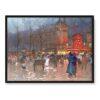 Eugene Galien-Laloue Wieczór przy Moulin Rouge 40×30