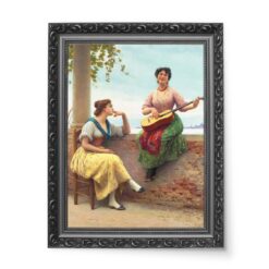 Eugene von Blaas Wenecka melodia 50x70 wydruk na płótnie CANVAS