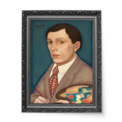 Eugeniusz Zak Autoportret 50x70 wydruk na płótnie CANVAS