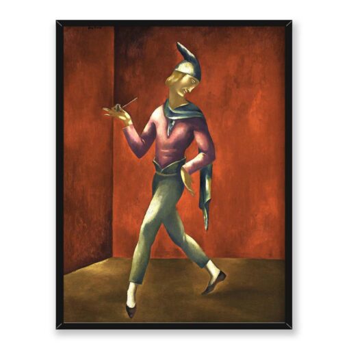 Eugeniusz Zak Pierrot 30x40