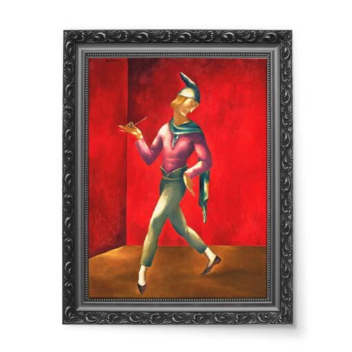 Eugeniusz Zak Pierrot 50x70 wydruk na płótnie CANVAS