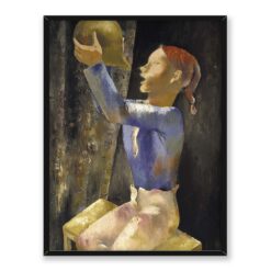 Eugeniusz Zak Pijący chłopiec 2 30x40