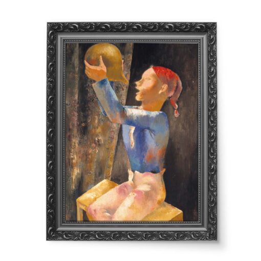 Eugeniusz Zak Pijący chłopiec 2 50x70 wydruk na płótnie CANVAS