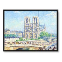 Francis Picabia Katedra Notre Dame w słońcu Paryż 40x30 w RAMIE