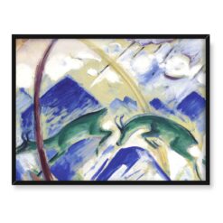 Franz Marc Kozice 40x30 w RAMIE
