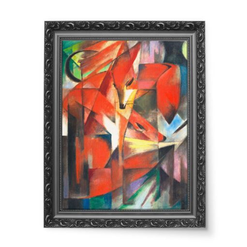 Franz Marc Lisy 50x70 wydruk na płótnie CANVAS