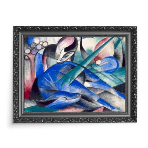Franz Marc Stadniny 70x50 wydruk na płótnie CANVAS