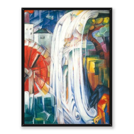 Franz Marc Zaklęty młyn 30x40
