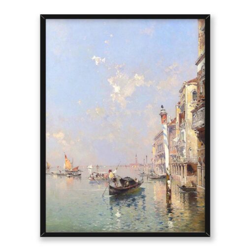 Franz Richard Unterberger Wenecja 30x40