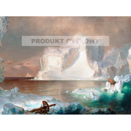 Frederic Edwin Church Góry lodowe — produkt cyfrowy do pobrania