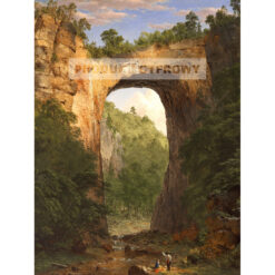 Frederic Edwin Church Most skalny Virginia — produkt cyfrowy do pobrania