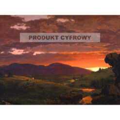 Frederic Edwin Church Pomiędzy dniem a nocą — produkt cyfrowy do pobrania
