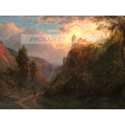 Frederic Edwin Church The Monastery of San Pedro — produkt cyfrowy do pobrania