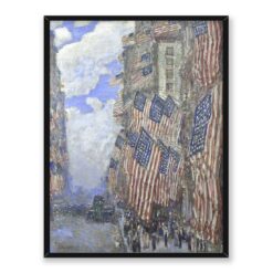 Frederick Childe Hassam 4 lipca 1914 30×40