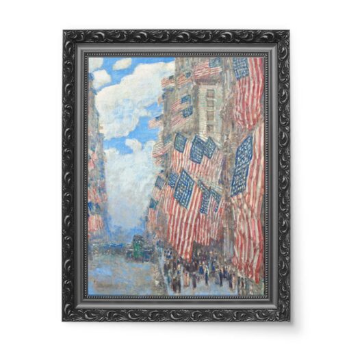 Frederick Childe Hassam 4 lipca 1914 50x70 wydruk na płótnie CANVAS