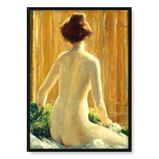 Frederick Childe Hassam Akt siedzący 50x70