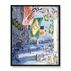 Frederick Childe Hassam Aleja Aliantów Brazylia Belgia 40x50