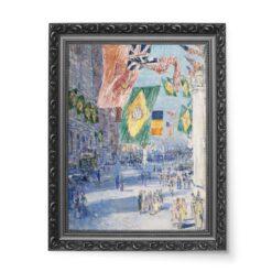 Frederick Childe Hassam aleja sojuszników 50×70 wydruk na płótnie CANVAS