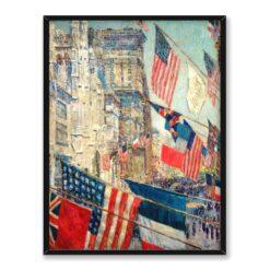 Frederick Childe Hassam Dzień Sojuszników maj 30×40
