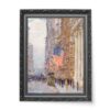Frederick Childe Hassam Flagi na Waldorf 50×70 wydruk na płótnie CANVAS