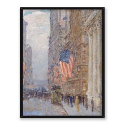 Frederick Childe Hassam Flagi na Waldorfie 30×40