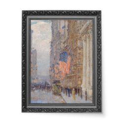 Frederick Childe Hassam Flagi na Waldorfie 50×70 wydruk na płótnie CANVAS