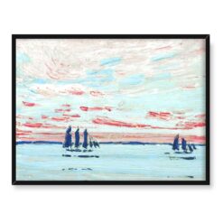 Frederick Childe Hassam Księżyc w nowiu 40x30 w RAMIE