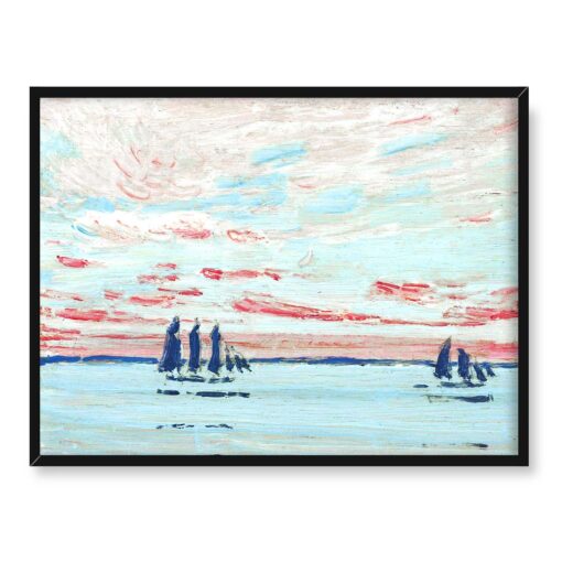 Frederick Childe Hassam Księżyc w nowiu 40x30 w RAMIE