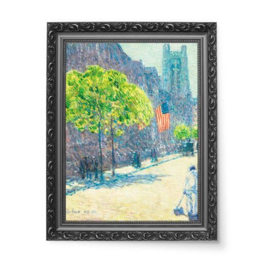 Frederick Childe Hassam Maj Nowy Jork 50x70 wydruk na płótnie CANVAS