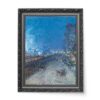 Frederick Childe Hassam Nowy Jork nocą 50×70 wydruk na płótnie CANVAS