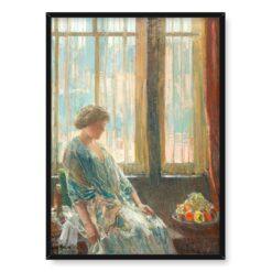 Frederick Childe Hassam Okno Nowy Jork 50×70