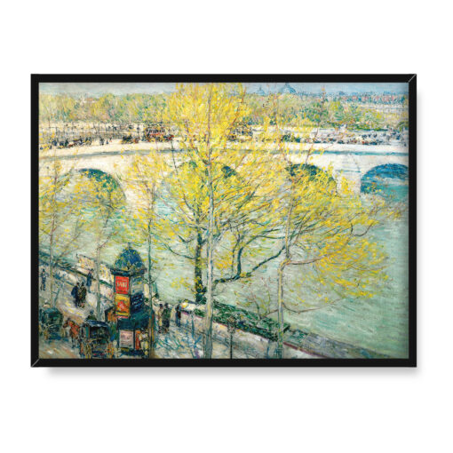 Frederick Childe Hassam Pont Royal Paryż 40x30 w RAMIE