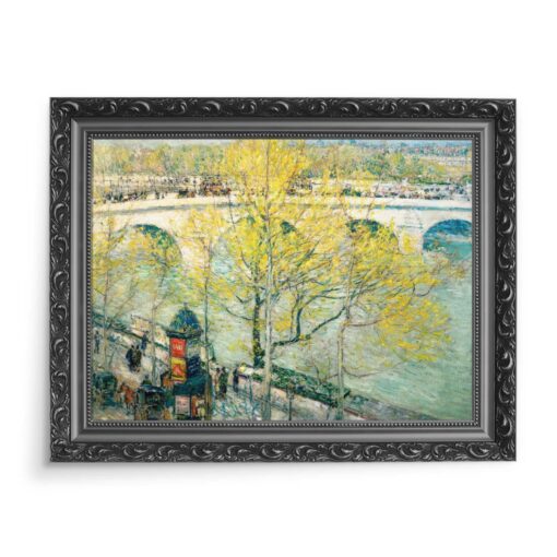 Frederick Childe Hassam Pont Royal Paryż 70x50 wydruk na płótnie CANVAS