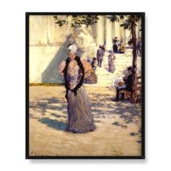 Frederick Childe Hassam Postacie w świetle słonecznym 40×50