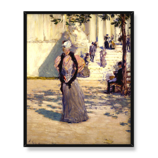 Frederick Childe Hassam Postacie w świetle słonecznym 40x50