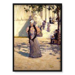 Frederick Childe Hassam Postacie w świetle słonecznym 50×70