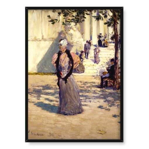 Frederick Childe Hassam Postacie w świetle słonecznym 50x70