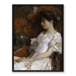 Frederick Childe Hassam Wiktoriańskie krzesło 30×40