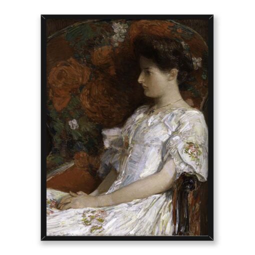 Frederick Childe Hassam Wiktoriańskie krzesło 30x40