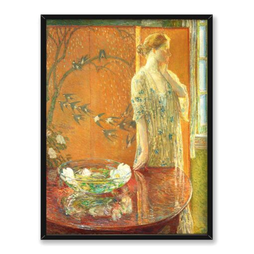 Frederick Childe Hassam Wiosenny poranek 30x40