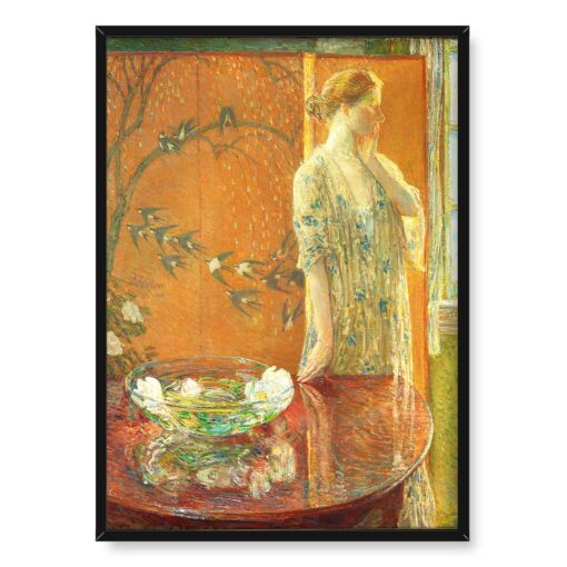Frederick Childe Hassam Wiosenny poranek 50x70