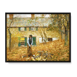 Frederick Childe Hassam Woodchopper 40x30