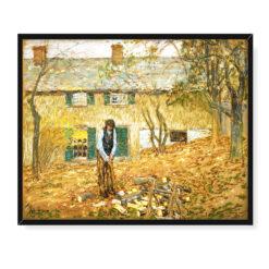 Frederick Childe Hassam Woodchopper 50×40