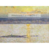 Frederick Childe Hassam Zachód słońca Maine — produkt cyfrowy do pobrania