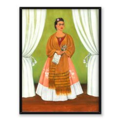 Frida Kahlo Autoportret dedykowany Trockiemu 30x40