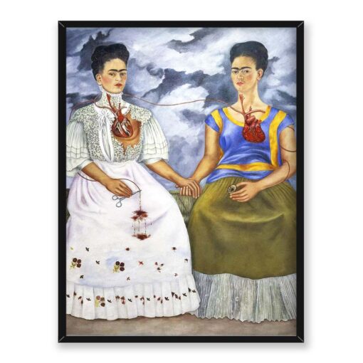 Frida Kahlo Dwie Fridy The Two Fridas 30x40