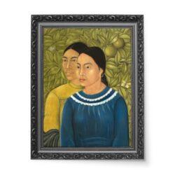 Frida Kahlo Dwie kobiety 50×70 wydruk na płótnie CANVAS