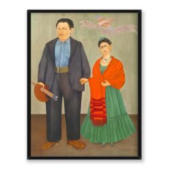 Frida Kahlo Frida and Diego Rivera 30x40