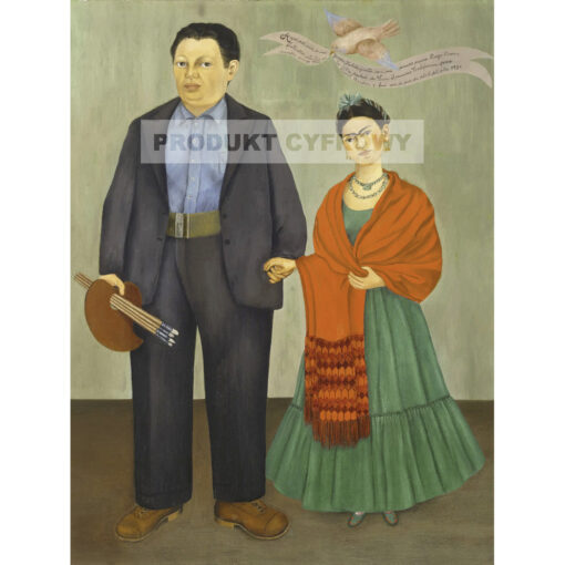 Frida Kahlo Frida and Diego Rivera — produkt cyfrowy do pobrania